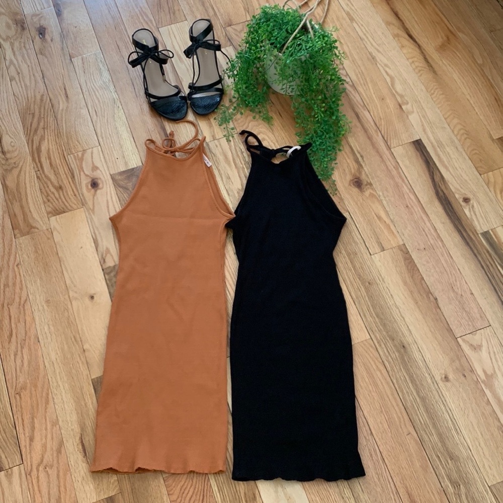 2 Bodycon Mini Dresses